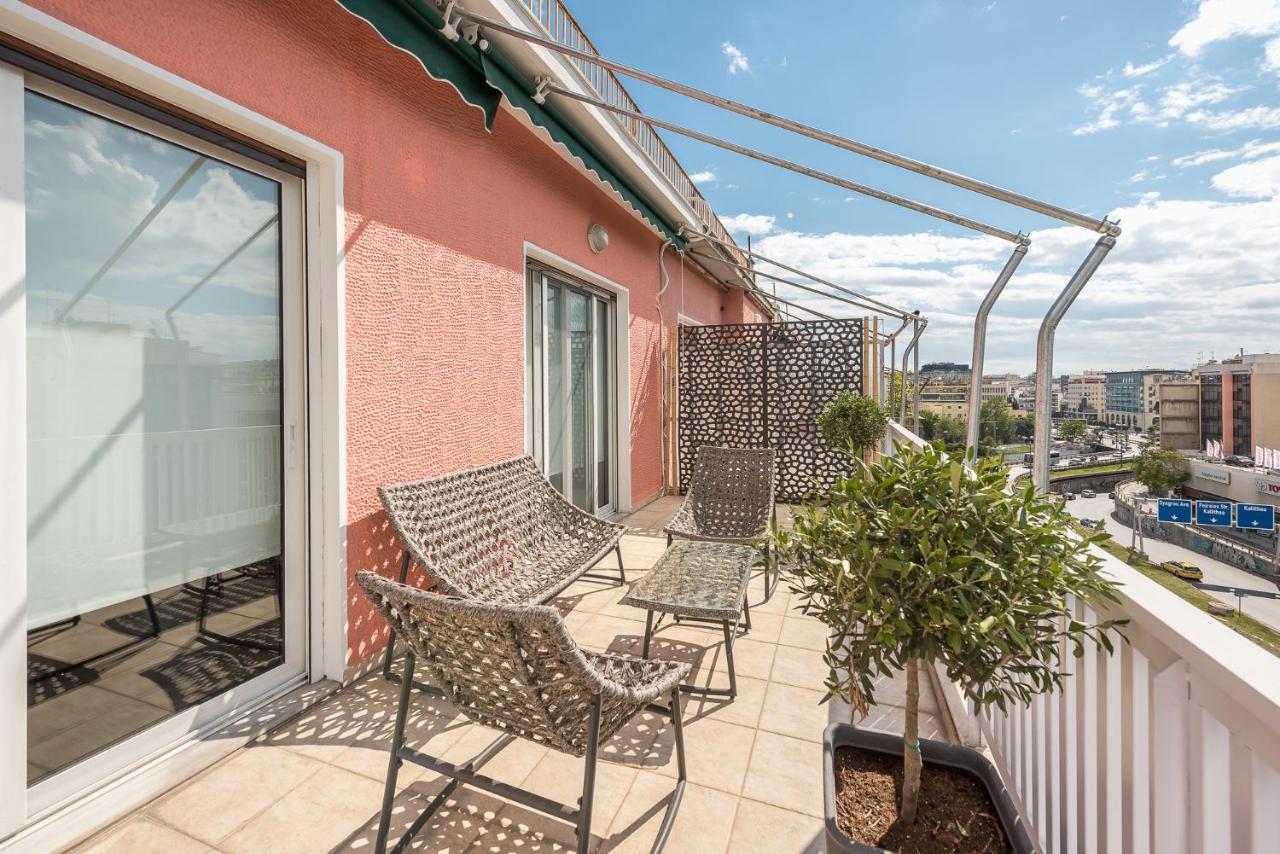 Traveler'S Dream 4 Brdm Renovated Penthouse Leilighet Athen Eksteriør bilde
