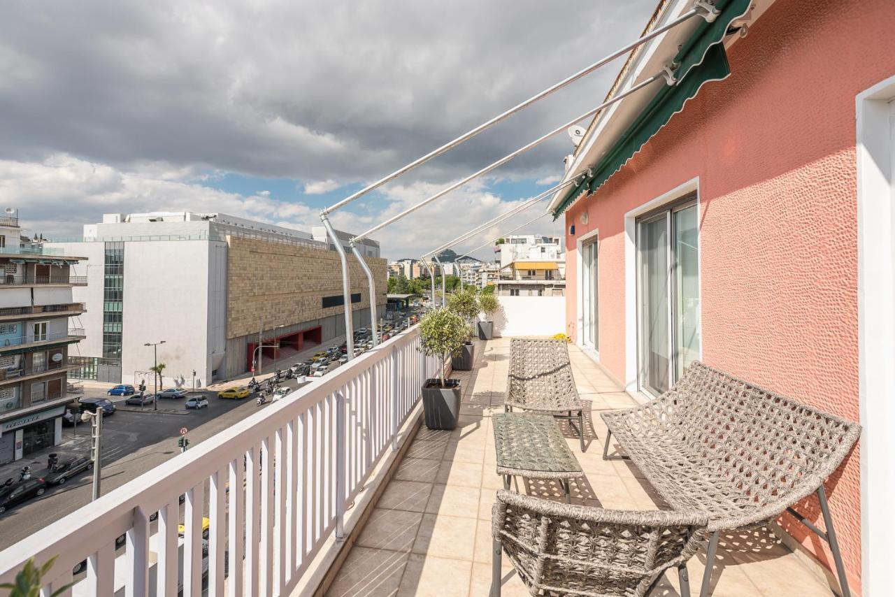 Traveler'S Dream 4 Brdm Renovated Penthouse Leilighet Athen Eksteriør bilde